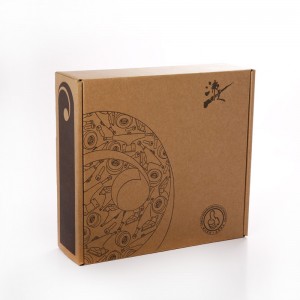 Tùy chỉnh vật liệu giấy tái chế Post Mailer Box Bao bì