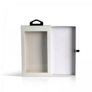 Hộp quà tặng hình chữnhật tùy chỉnh Hộp cửa sổ cho phụ kiện vỏ điện thoại